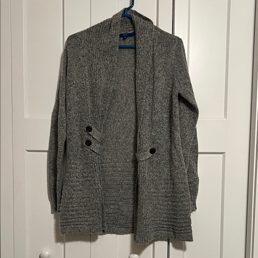 Apt. 9 Heather Gray Knit Sweater